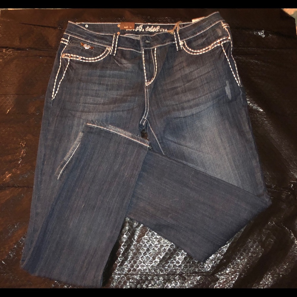LA Idol NWT skinny leg Size 15